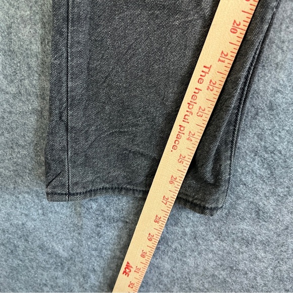 LEVI'S 501 White Oak Cone Denim Jeans Button Fly Grey Size 32 (altered) - Picture 10 of 12